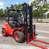 360 Spin Electric Rough Terrain Forklift